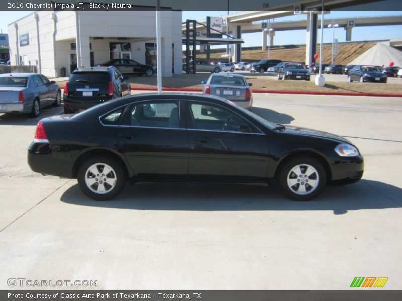 Black / Neutral 2010 Chevrolet Impala LT