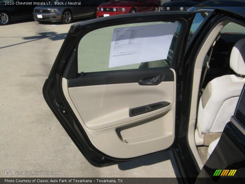Black / Neutral 2010 Chevrolet Impala LT