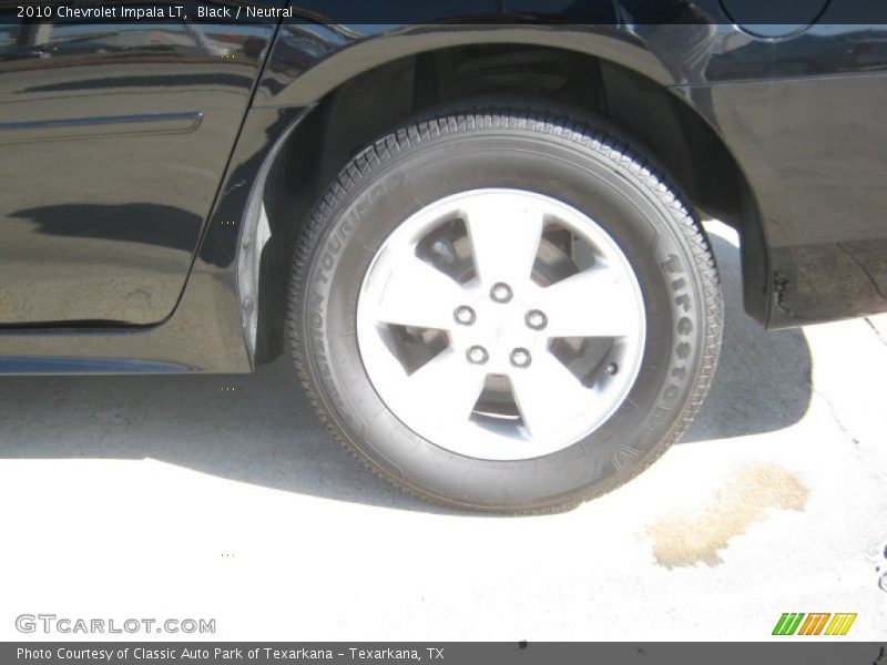 Black / Neutral 2010 Chevrolet Impala LT