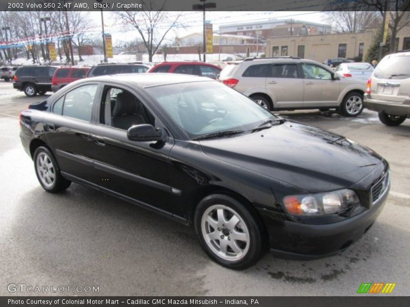 Black / Graphite 2002 Volvo S60 2.4T AWD