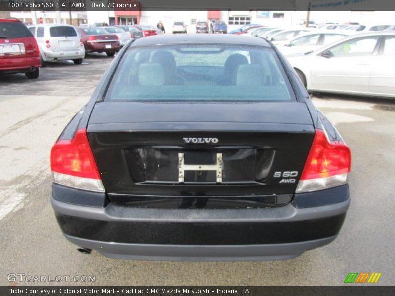 Black / Graphite 2002 Volvo S60 2.4T AWD
