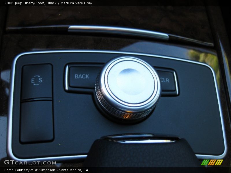 Black / Medium Slate Gray 2006 Jeep Liberty Sport