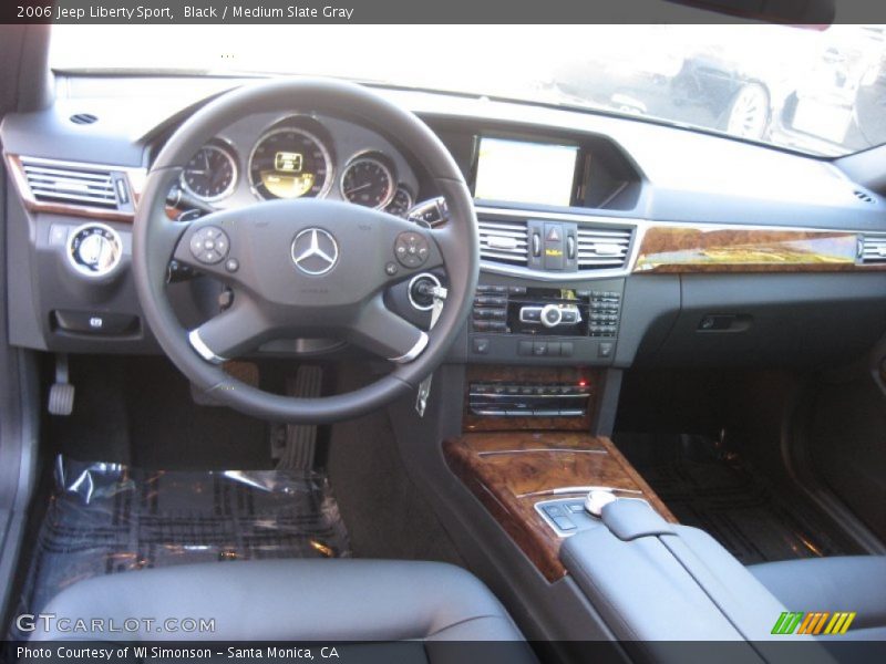 Black / Medium Slate Gray 2006 Jeep Liberty Sport