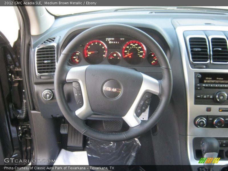 Medium Brown Metallic / Ebony 2012 GMC Acadia SLE