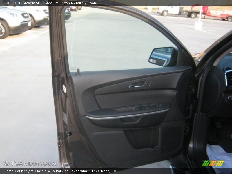 Medium Brown Metallic / Ebony 2012 GMC Acadia SLE