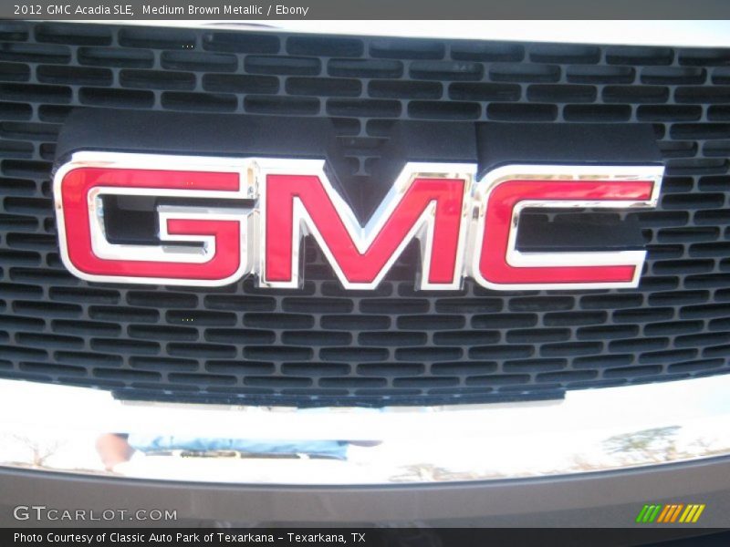 Medium Brown Metallic / Ebony 2012 GMC Acadia SLE