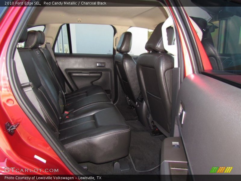 Red Candy Metallic / Charcoal Black 2010 Ford Edge SEL