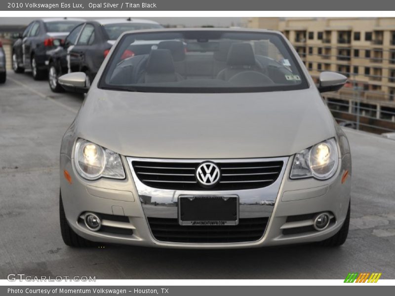 Opal Silver / Titan Black 2010 Volkswagen Eos Lux