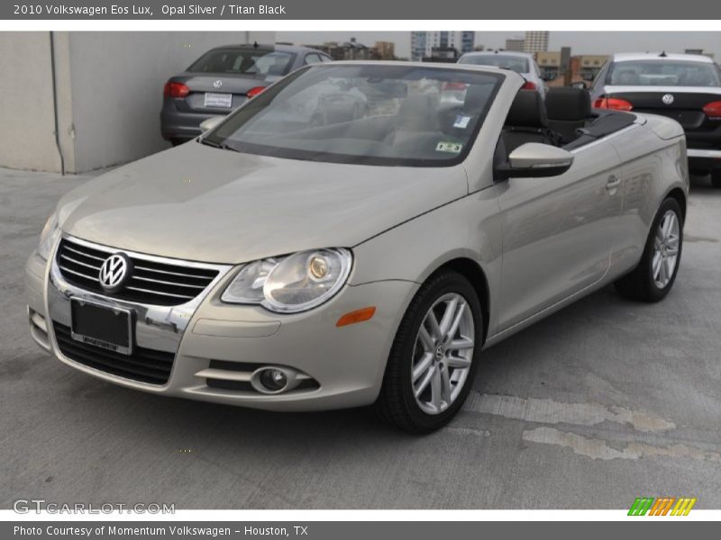 Opal Silver / Titan Black 2010 Volkswagen Eos Lux