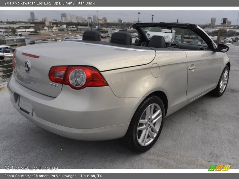 Opal Silver / Titan Black 2010 Volkswagen Eos Lux