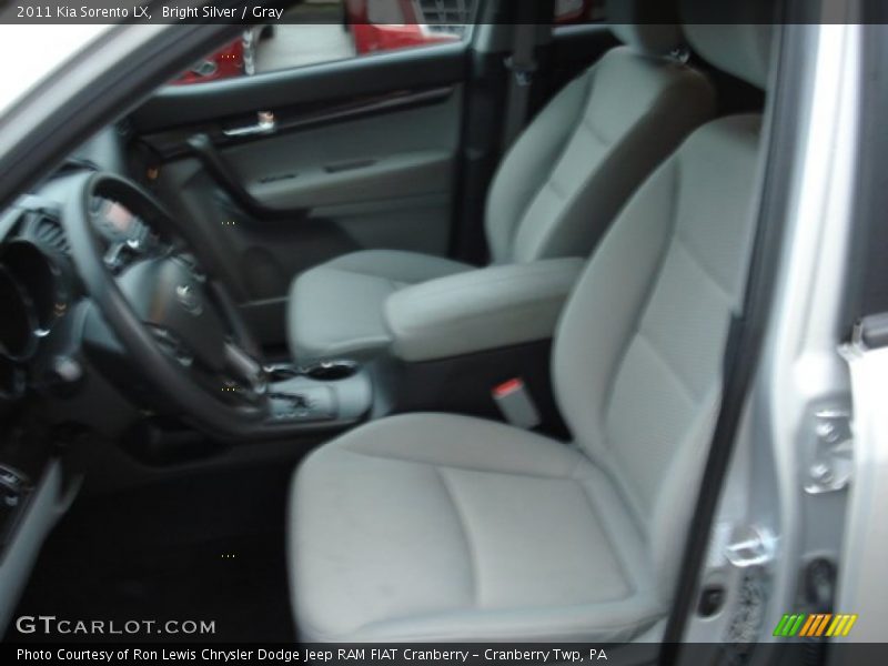 Bright Silver / Gray 2011 Kia Sorento LX