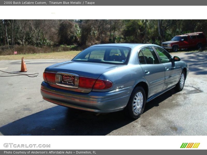 Titanium Blue Metallic / Taupe 2000 Buick LeSabre Custom
