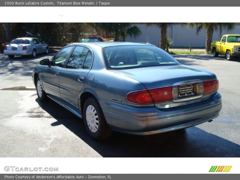 Titanium Blue Metallic / Taupe 2000 Buick LeSabre Custom