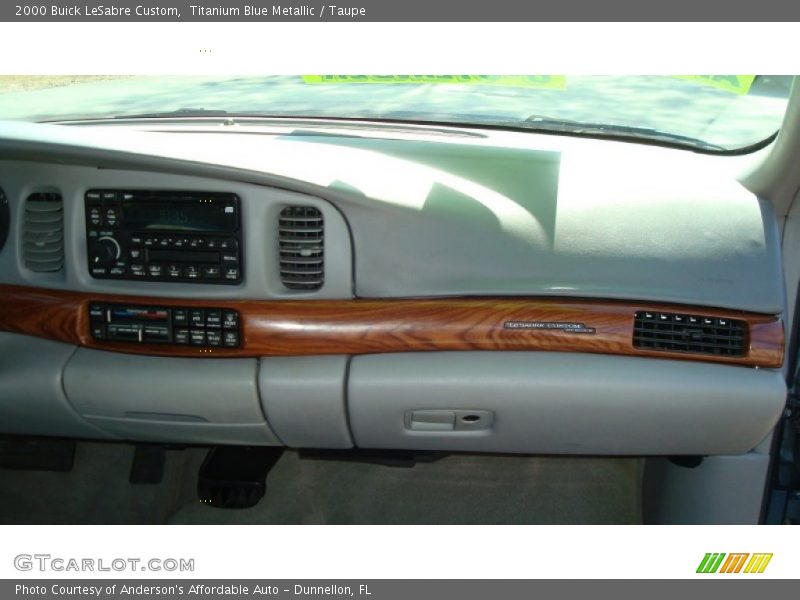 Titanium Blue Metallic / Taupe 2000 Buick LeSabre Custom