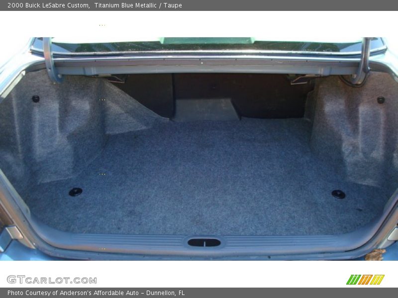 Titanium Blue Metallic / Taupe 2000 Buick LeSabre Custom