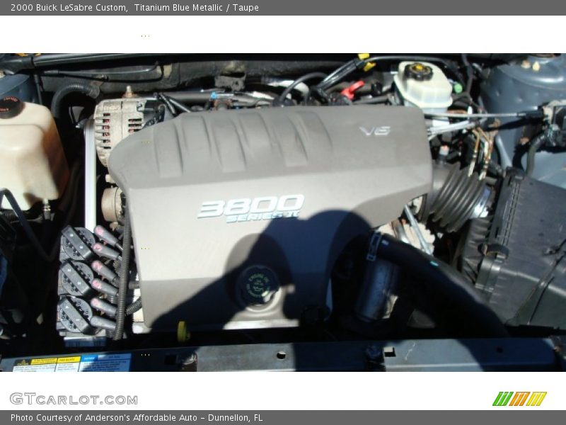 Titanium Blue Metallic / Taupe 2000 Buick LeSabre Custom