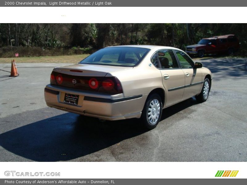 Light Driftwood Metallic / Light Oak 2000 Chevrolet Impala