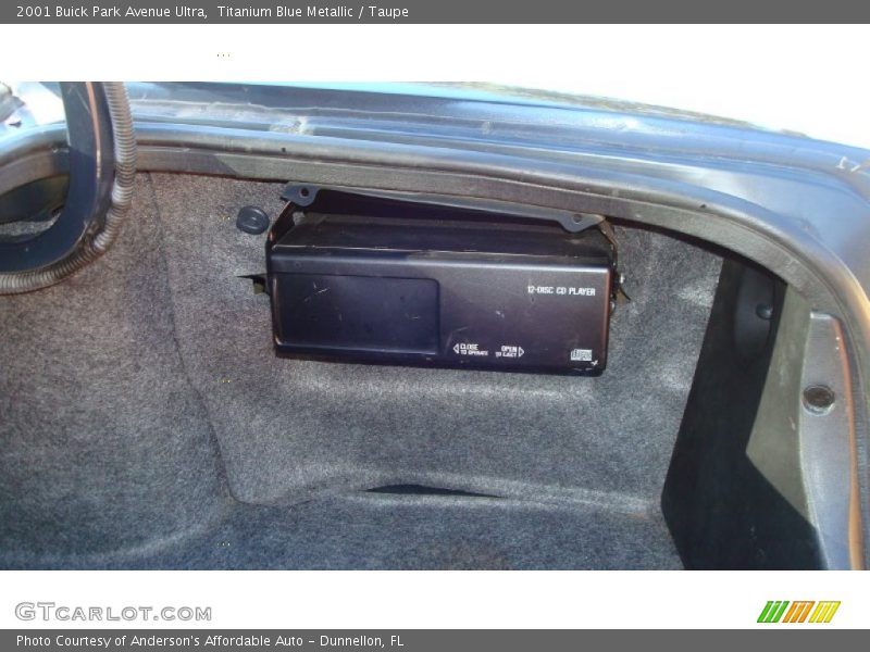 Titanium Blue Metallic / Taupe 2001 Buick Park Avenue Ultra