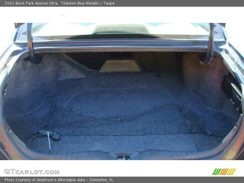 Titanium Blue Metallic / Taupe 2001 Buick Park Avenue Ultra