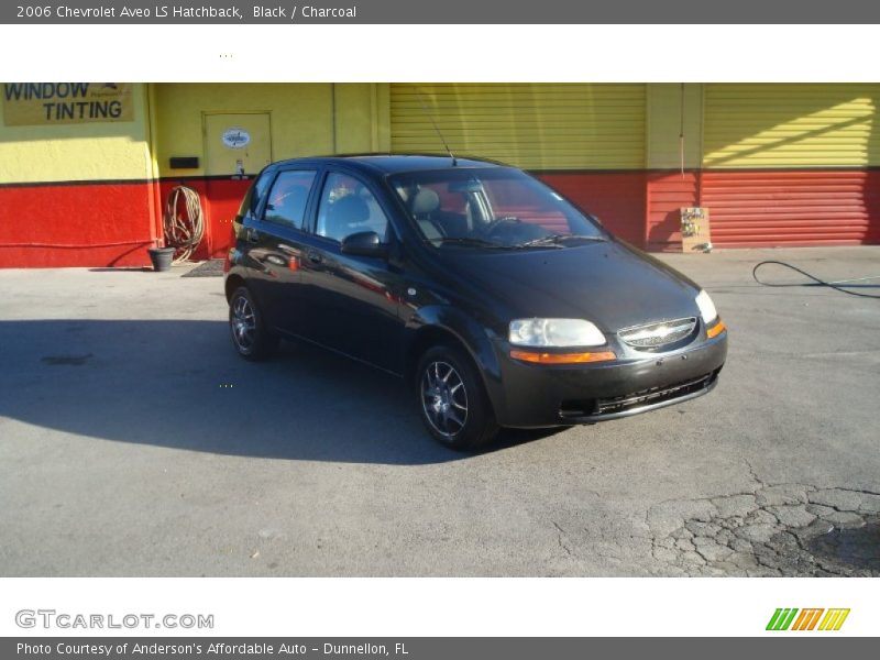 Black / Charcoal 2006 Chevrolet Aveo LS Hatchback