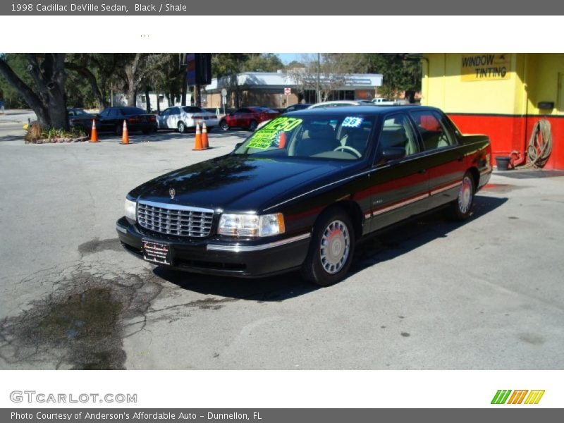 Black / Shale 1998 Cadillac DeVille Sedan