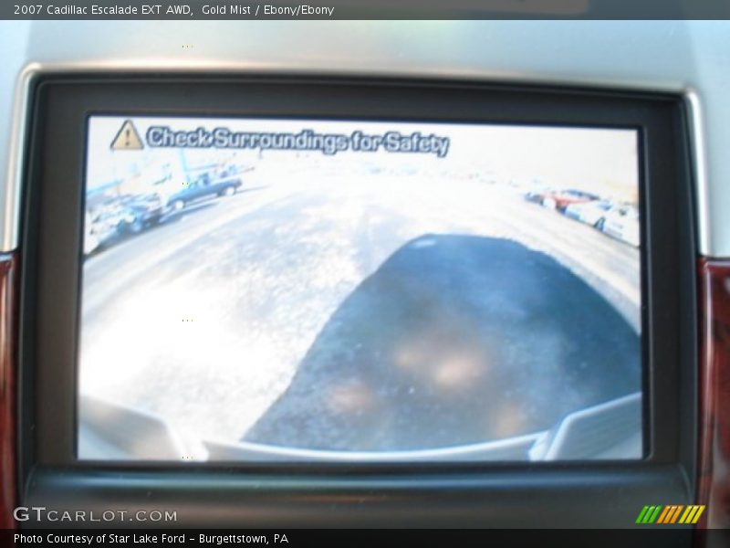 Gold Mist / Ebony/Ebony 2007 Cadillac Escalade EXT AWD