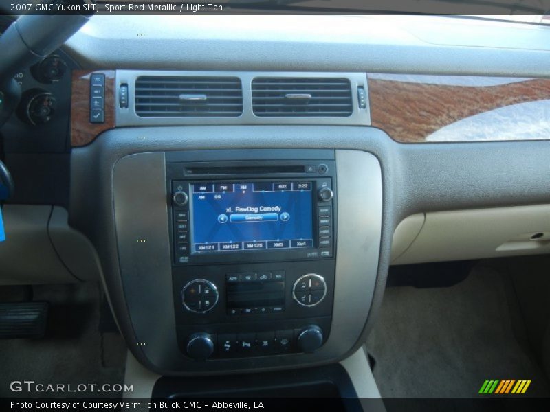 Sport Red Metallic / Light Tan 2007 GMC Yukon SLT