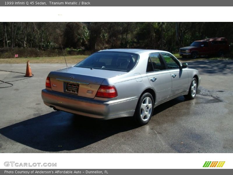 Titanium Metallic / Black 1999 Infiniti Q 45 Sedan