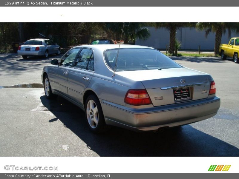Titanium Metallic / Black 1999 Infiniti Q 45 Sedan