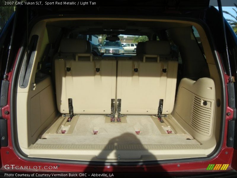 Sport Red Metallic / Light Tan 2007 GMC Yukon SLT