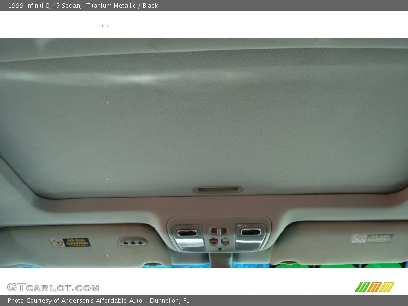 Titanium Metallic / Black 1999 Infiniti Q 45 Sedan