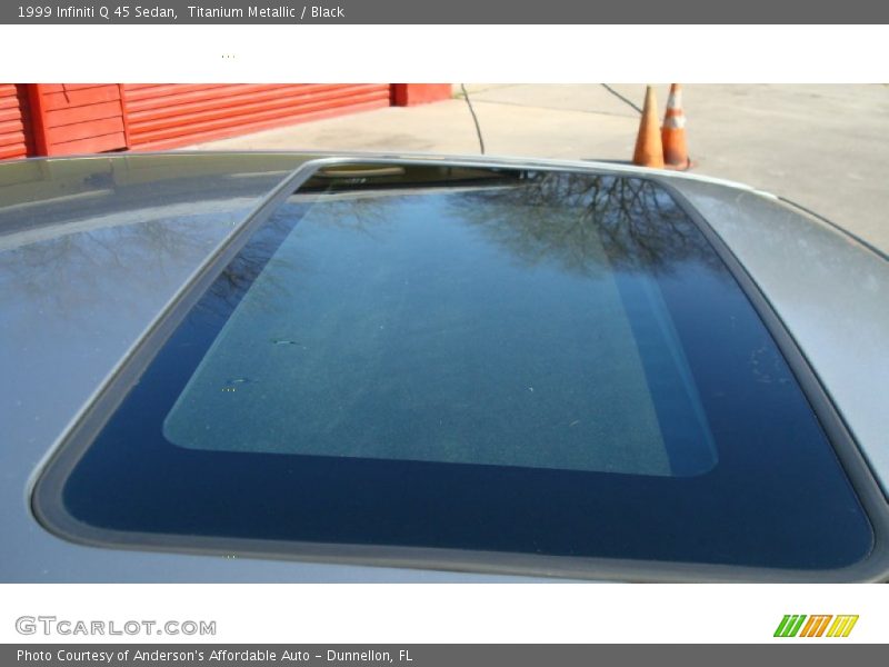 Titanium Metallic / Black 1999 Infiniti Q 45 Sedan