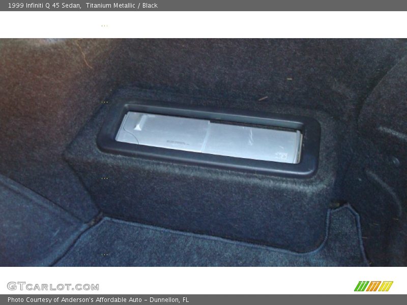 Titanium Metallic / Black 1999 Infiniti Q 45 Sedan