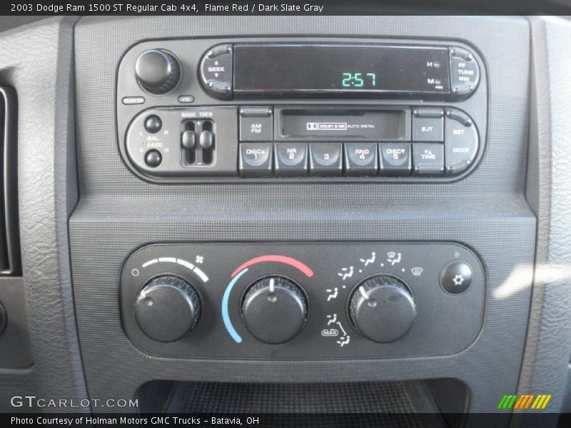 Flame Red / Dark Slate Gray 2003 Dodge Ram 1500 ST Regular Cab 4x4