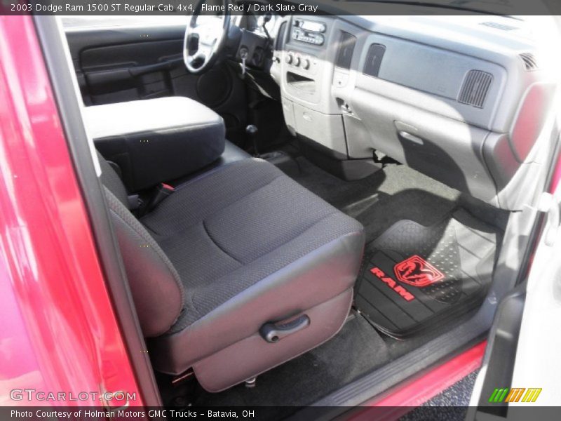 Flame Red / Dark Slate Gray 2003 Dodge Ram 1500 ST Regular Cab 4x4