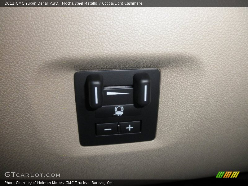 Mocha Steel Metallic / Cocoa/Light Cashmere 2012 GMC Yukon Denali AWD