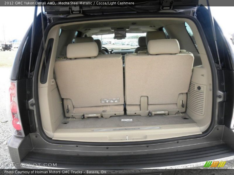 Mocha Steel Metallic / Cocoa/Light Cashmere 2012 GMC Yukon Denali AWD