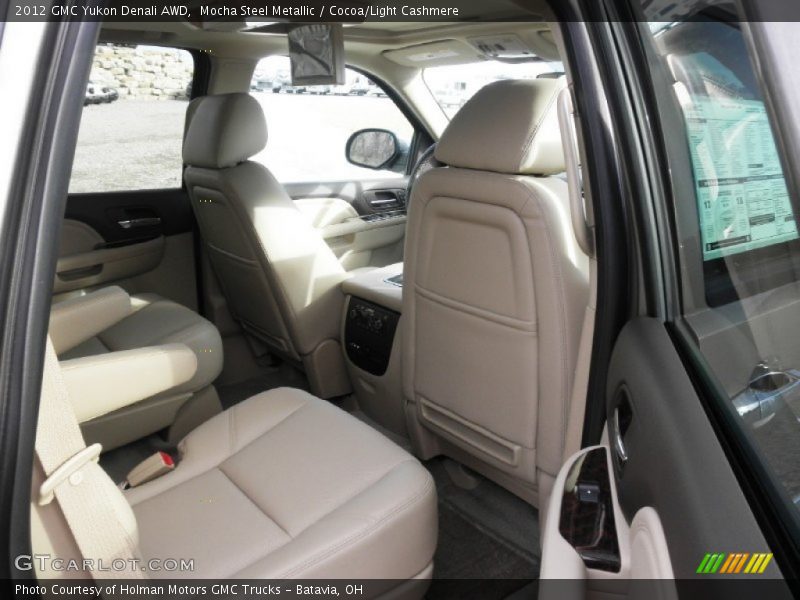 Mocha Steel Metallic / Cocoa/Light Cashmere 2012 GMC Yukon Denali AWD