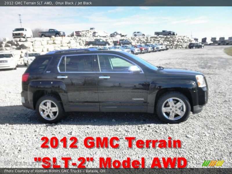Onyx Black / Jet Black 2012 GMC Terrain SLT AWD