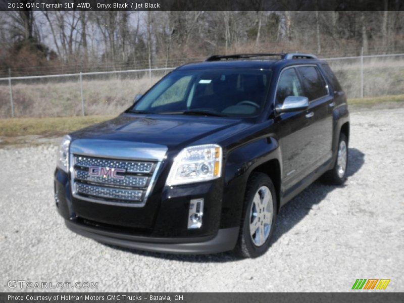 Onyx Black / Jet Black 2012 GMC Terrain SLT AWD