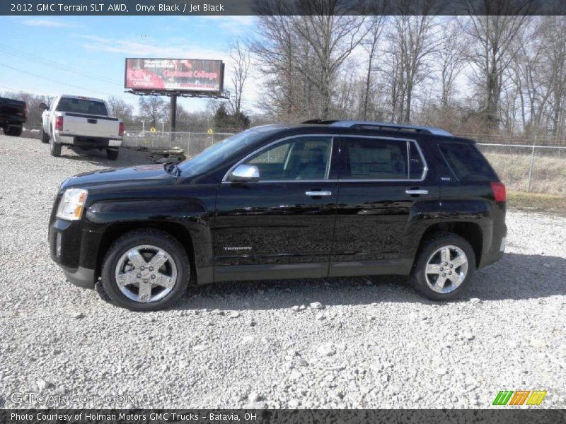 Onyx Black / Jet Black 2012 GMC Terrain SLT AWD