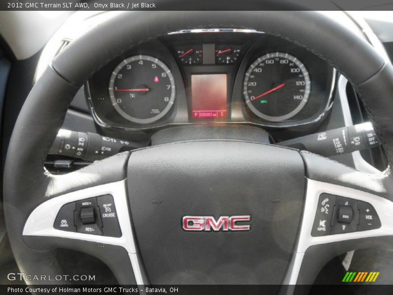 Onyx Black / Jet Black 2012 GMC Terrain SLT AWD