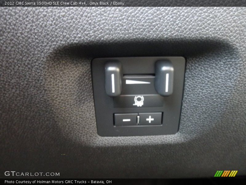 Onyx Black / Ebony 2012 GMC Sierra 3500HD SLE Crew Cab 4x4