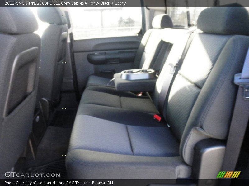 Onyx Black / Ebony 2012 GMC Sierra 3500HD SLE Crew Cab 4x4