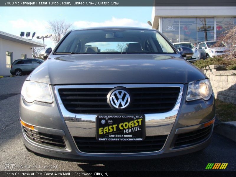 United Gray / Classic Gray 2008 Volkswagen Passat Turbo Sedan