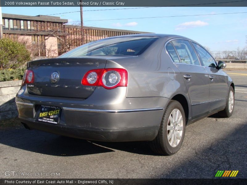 United Gray / Classic Gray 2008 Volkswagen Passat Turbo Sedan