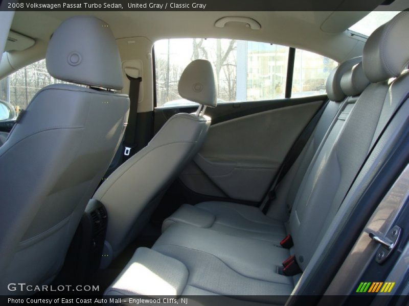 United Gray / Classic Gray 2008 Volkswagen Passat Turbo Sedan