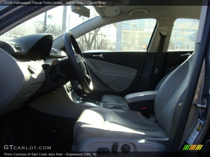United Gray / Classic Gray 2008 Volkswagen Passat Turbo Sedan