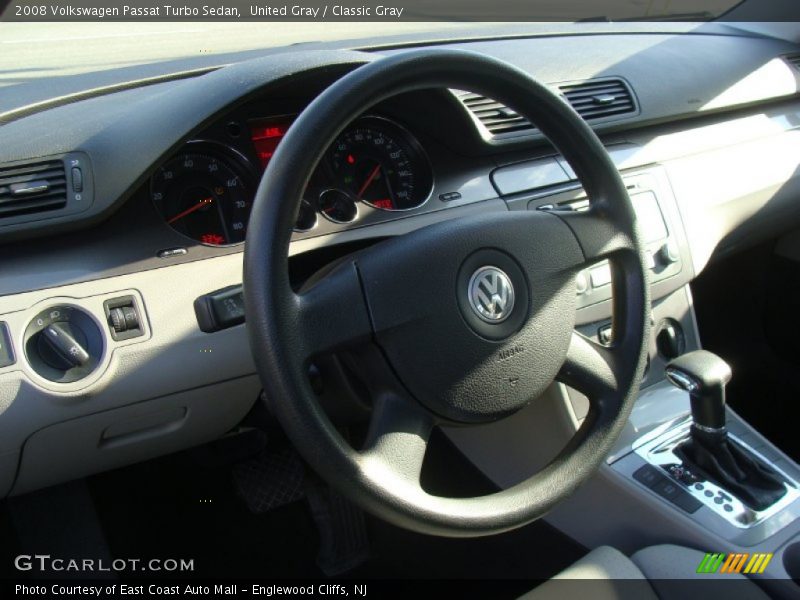 United Gray / Classic Gray 2008 Volkswagen Passat Turbo Sedan