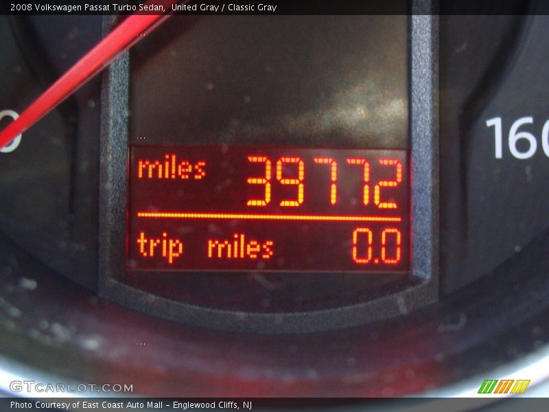 United Gray / Classic Gray 2008 Volkswagen Passat Turbo Sedan